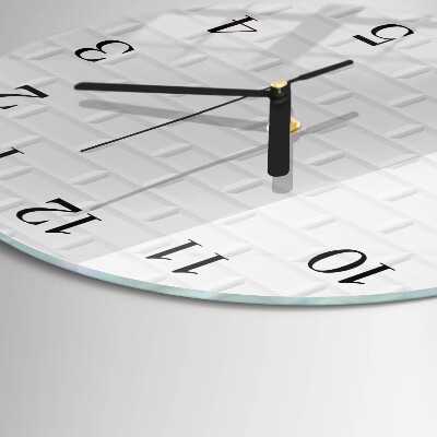 Round wall clock Brick