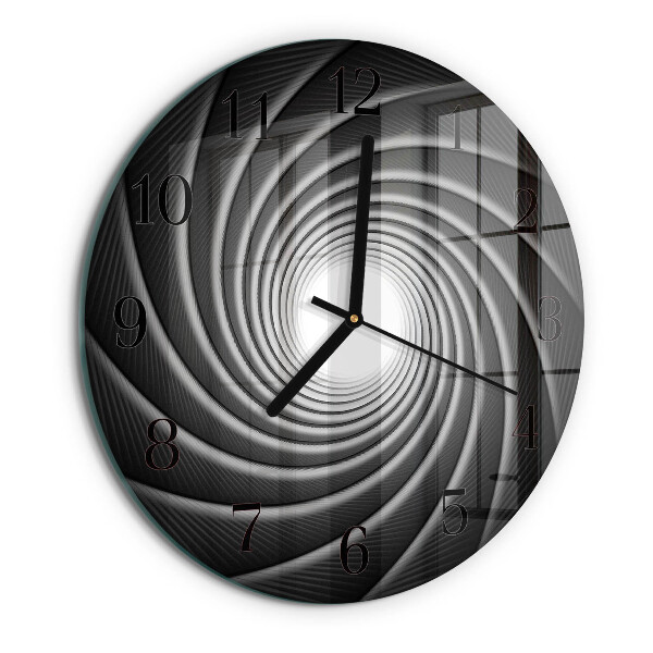 Round wall clock Vortex
