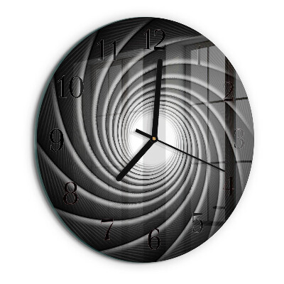 Round wall clock Vortex