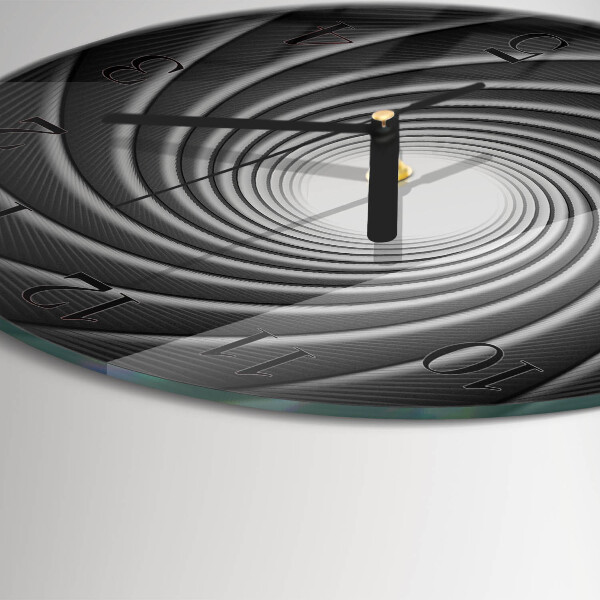 Round wall clock Vortex