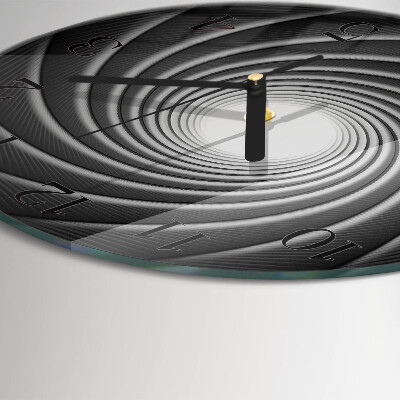 Round wall clock Vortex