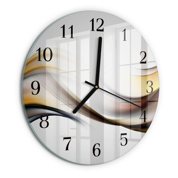 Round wall clock Abstraction