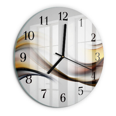 Round wall clock Abstraction