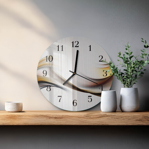 Round wall clock Abstraction