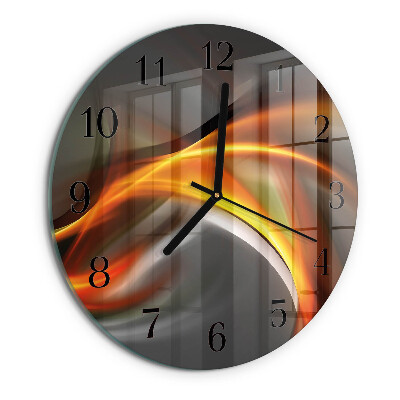 Round wall clock Abstraction