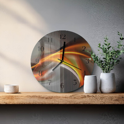 Round wall clock Abstraction