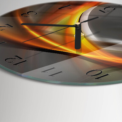 Round wall clock Abstraction