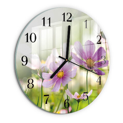 Round wall clock Meadow