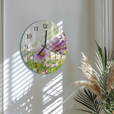 Round wall clock Meadow