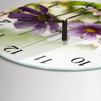 Round wall clock Meadow