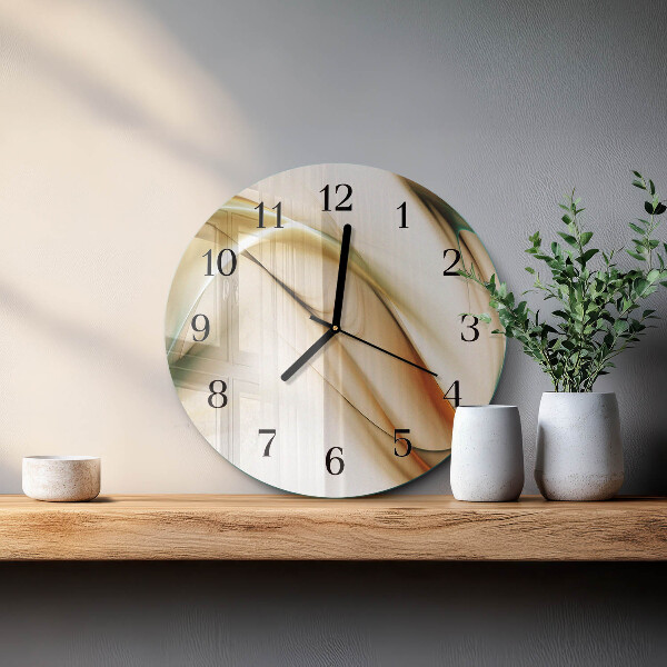 Round wall clock Abstraction