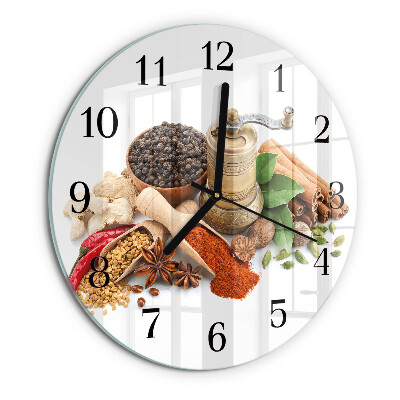 Round wall clock Spices
