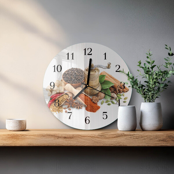 Round wall clock Spices