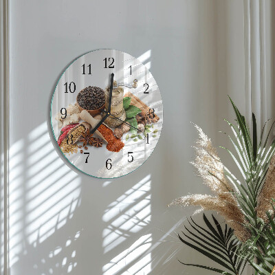 Round wall clock Spices