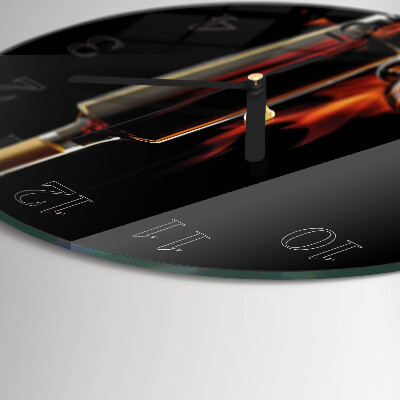 Round wall clock Alcohol