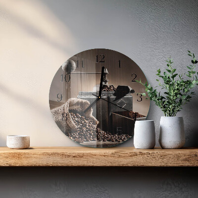 Round wall clock Coffee Grinder