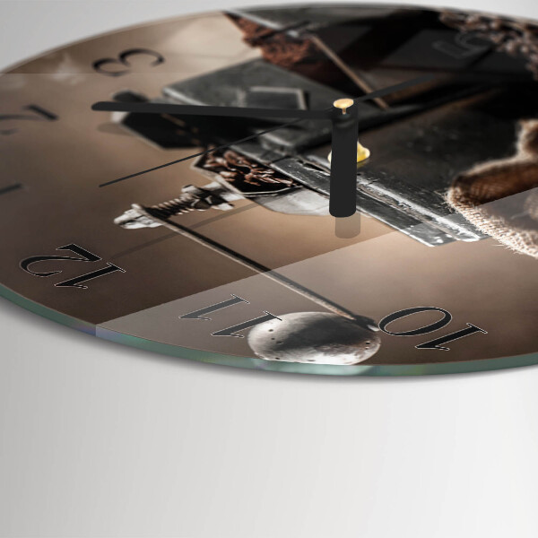 Round wall clock Coffee Grinder