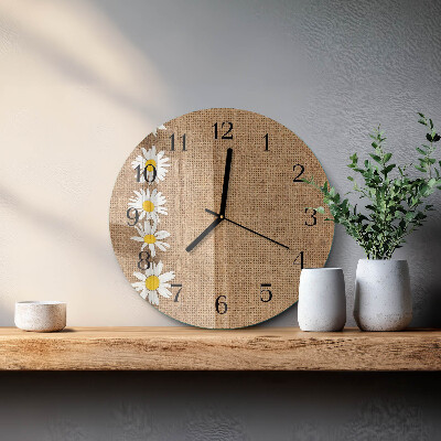 Round wall clock Daisy