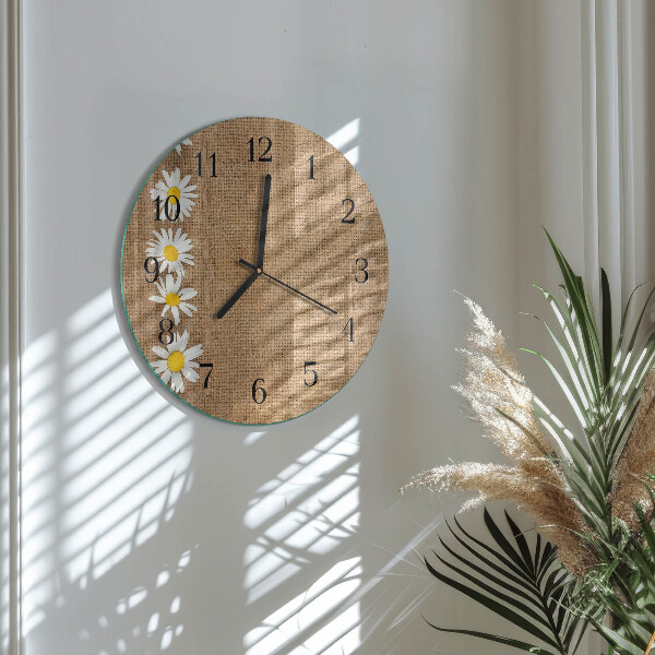 Round wall clock Daisy