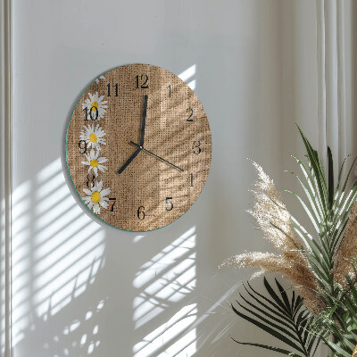 Round wall clock Daisy