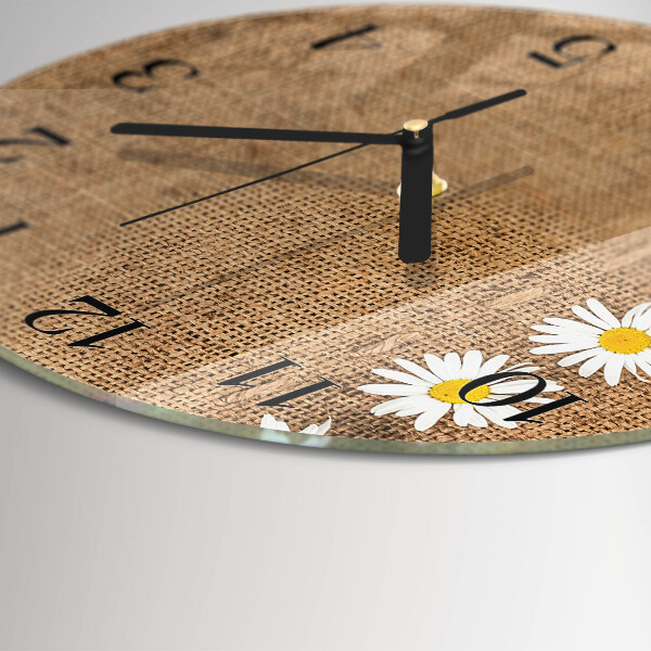 Round wall clock Daisy