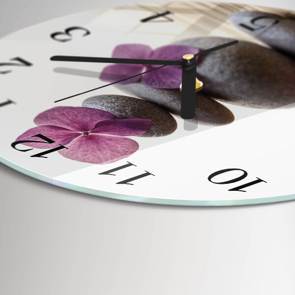 Round wall clock Stone Spa