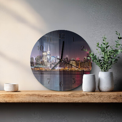 Round wall clock Horizon
