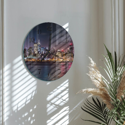 Round wall clock Horizon