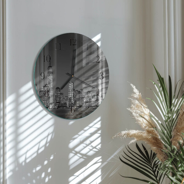 Round wall clock Horizon