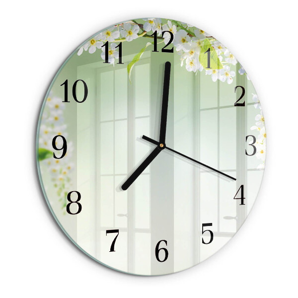 Round wall clock Spring