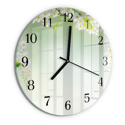 Round wall clock Spring
