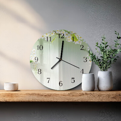 Round wall clock Spring