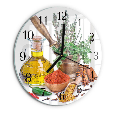 Round wall clock Spices