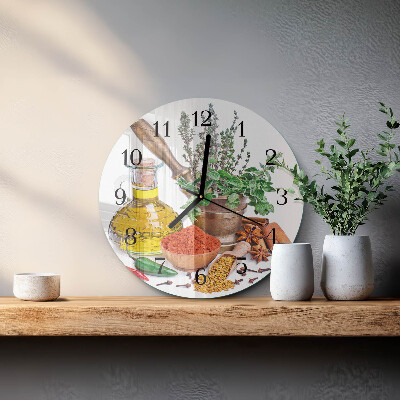 Round wall clock Spices