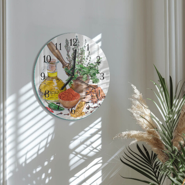 Round wall clock Spices