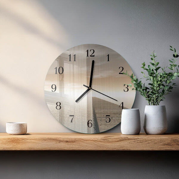 Round wall clock Pier