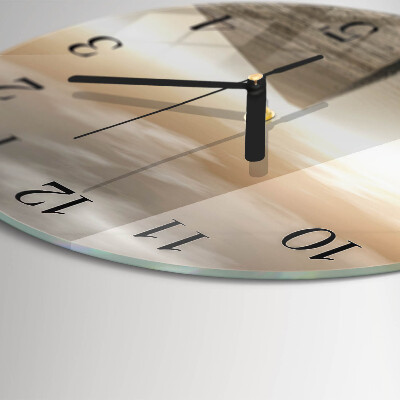 Round wall clock Pier