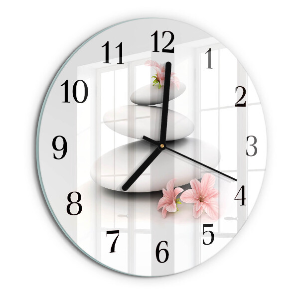 Round wall clock Stones