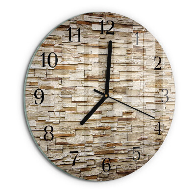 Round wall clock Clinker