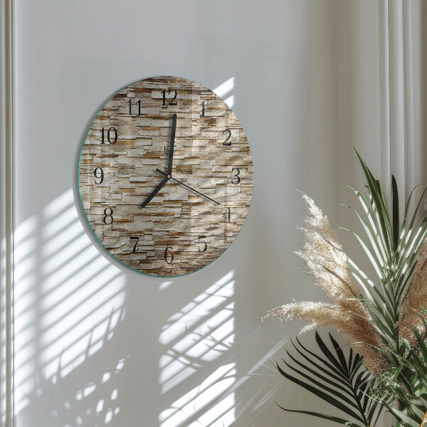 Round wall clock Clinker