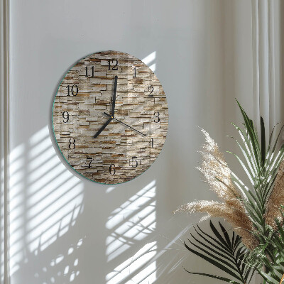 Round wall clock Clinker