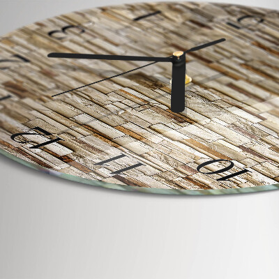 Round wall clock Clinker