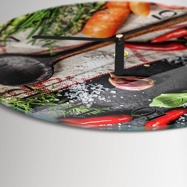 Round wall clock Spices