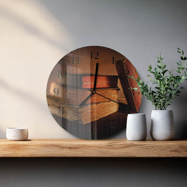 Round wall clock Book