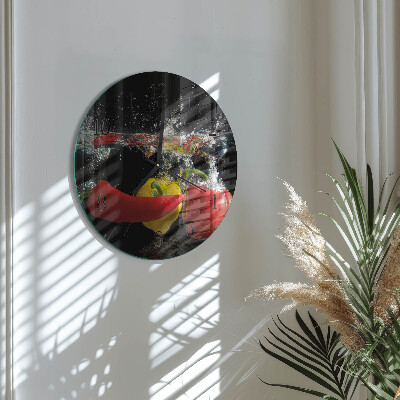 Round wall clock Pepper