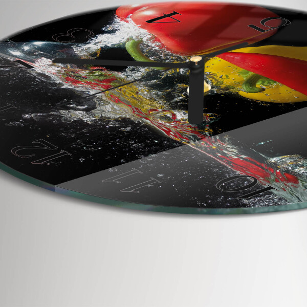 Round wall clock Pepper