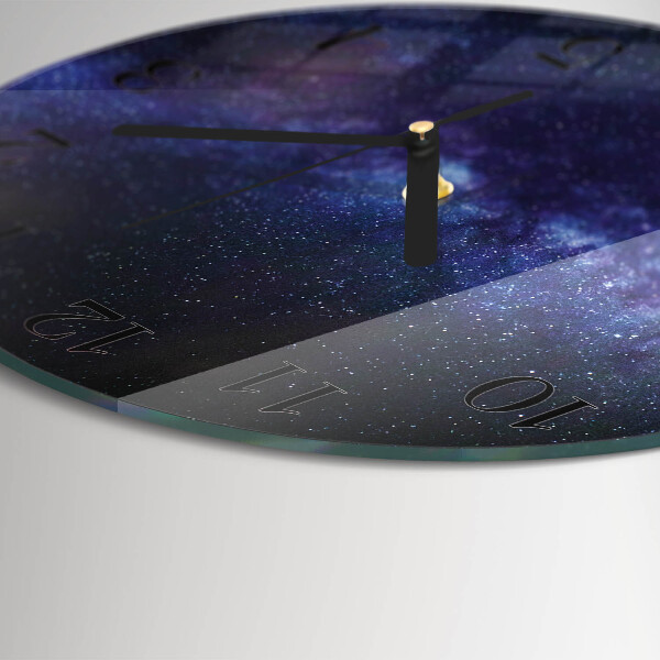 Round wall clock Galaxy