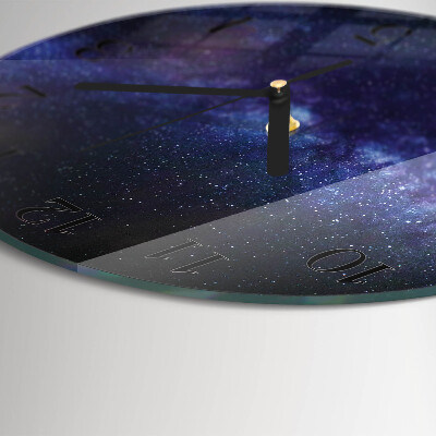 Round wall clock Galaxy