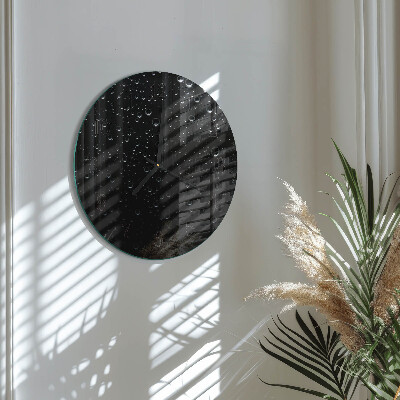 Round wall clock Drops