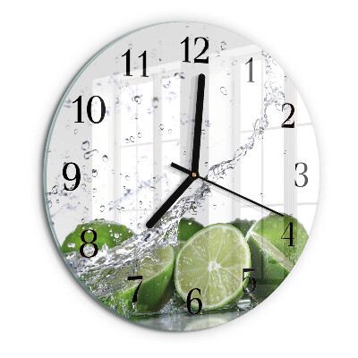 Round wall clock Limes